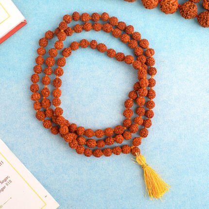 Panchmukhi Rudraksh jaap Mala 8mm