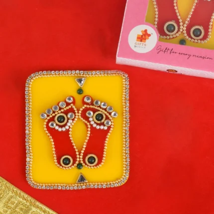 Laxmi Charan Acrylic charan Paduka: The Sacred Footprints