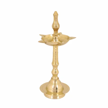 14 Inch Beautiful Brass Kerala Inauguration Diya
