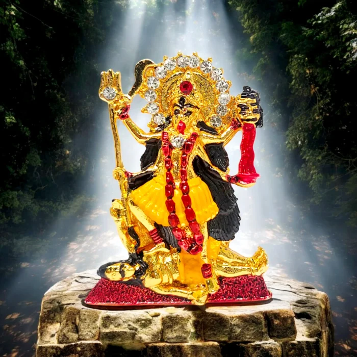 Sacred Goddess Kaali Mata Idol for Car Dashboard