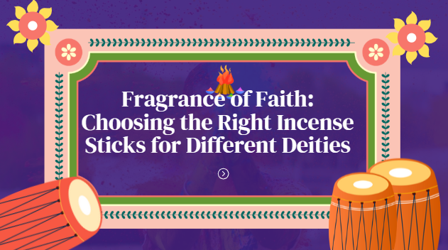 Right Incense Sticks for Different Deities