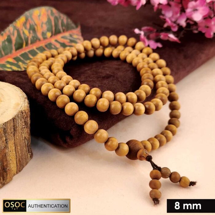 Mysore White Sandalwood Jap Mala