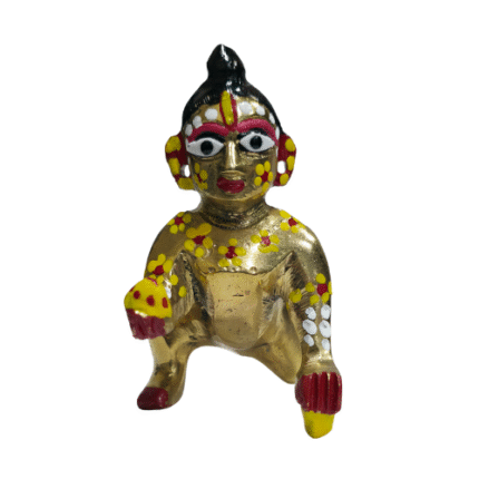 Coloured Laddu Gopal Ji 3no
